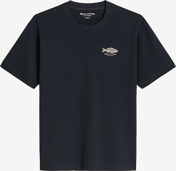 Maglietta di Marc O'Polo in blu: frontale