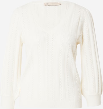 Pull-over 'Rosalia' Peppercorn en blanc : devant