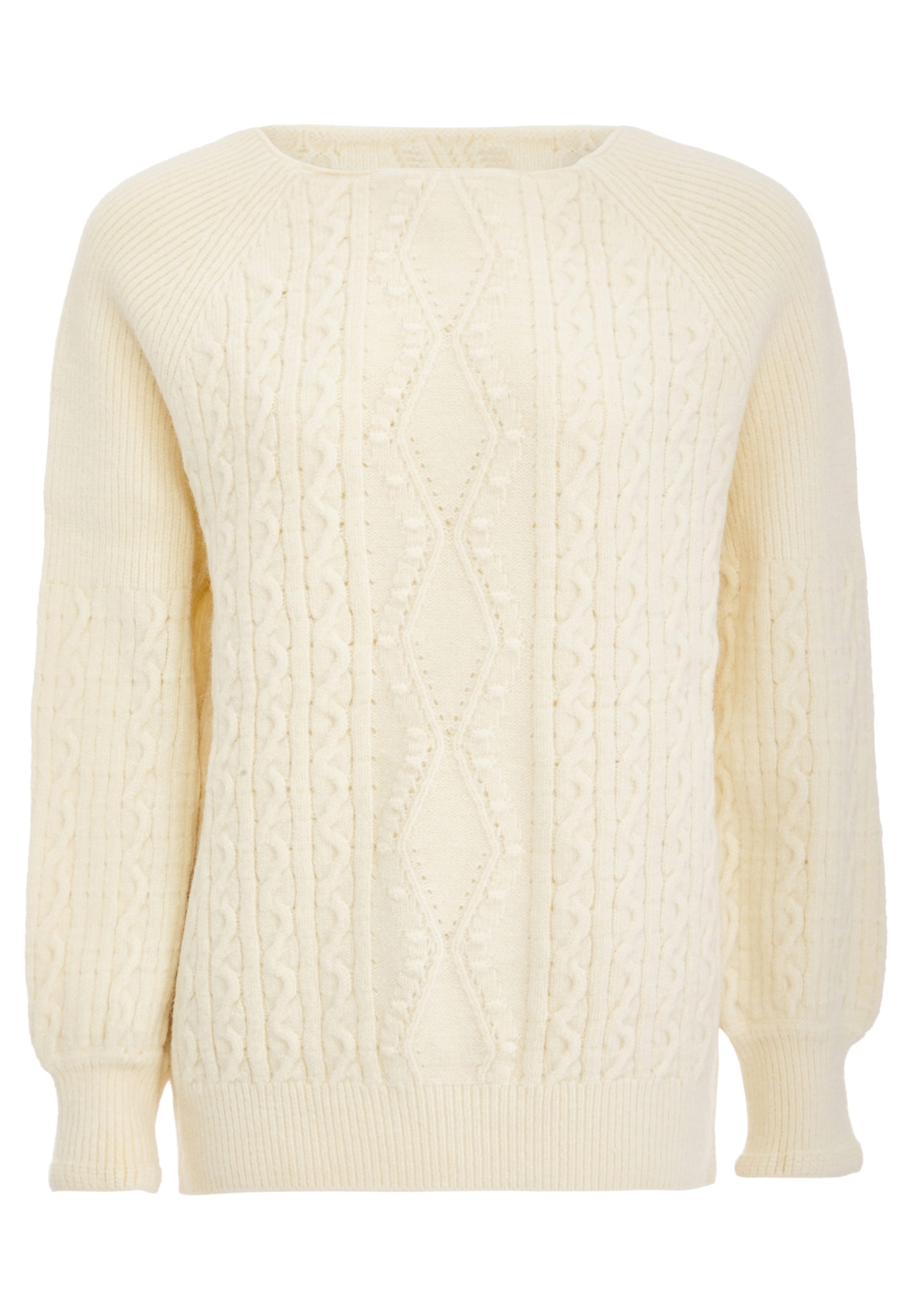 Tanuna Trui in Beige: voorkant