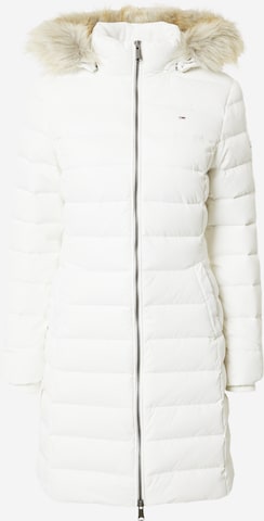 Tommy Jeans Winter coat in Beige: front