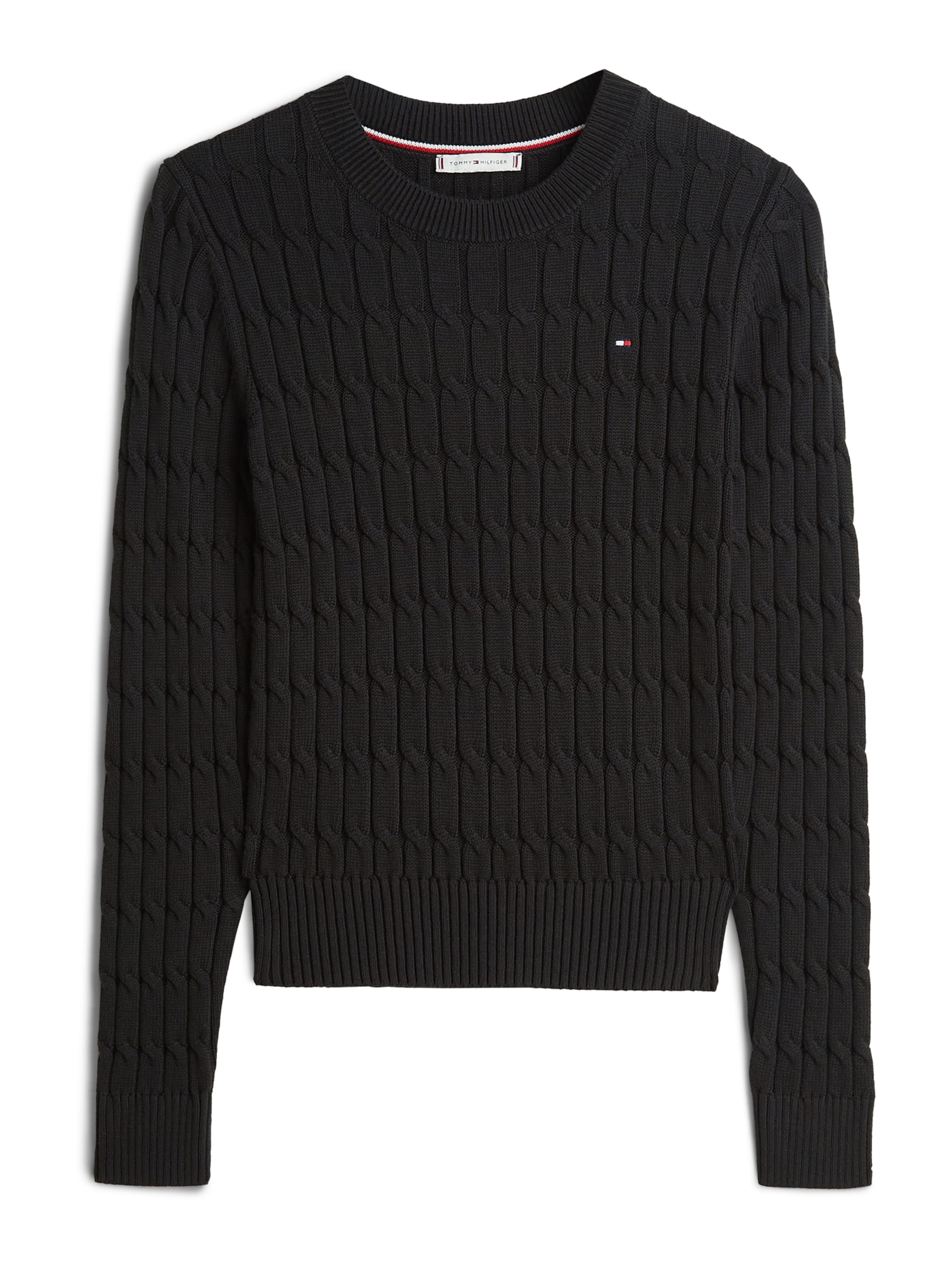 TOMMY HILFIGER Pullover in Schwarz: Vorderseite
