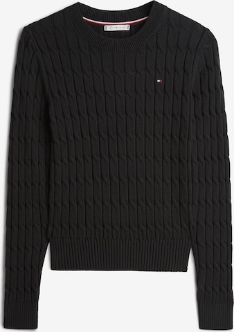 TOMMY HILFIGER Sweater in Black: front