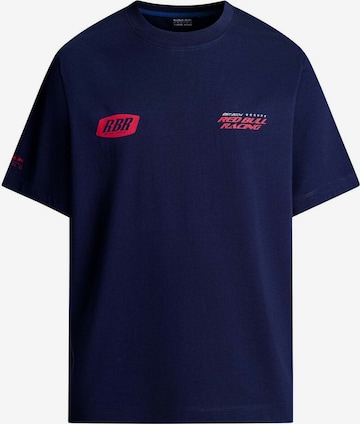 Red Bull Racing x Pepe Jeans Shirt in Blauw: voorkant