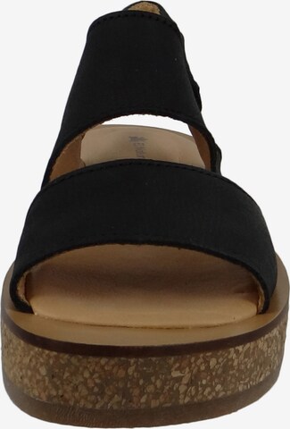 EL NATURALISTA Sandals in Black