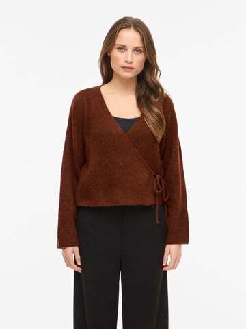 Pull-over 'VILUNA' VILA en marron : devant