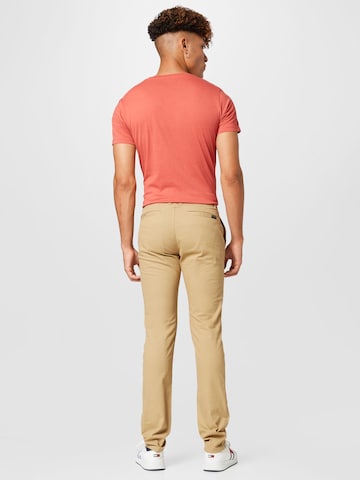 TOM TAILOR Slimfit Hose in Beige