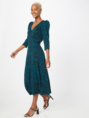 Robes en maille Wallis Curve en bleu