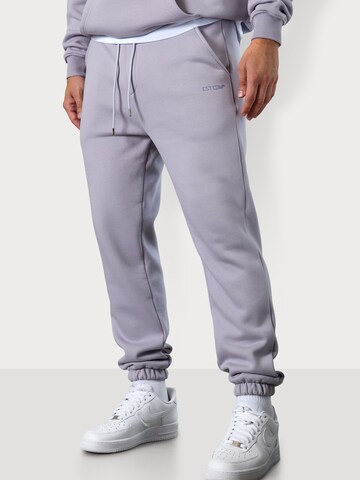 Regular Pantalon 'Essential' ESTEEM en violet : devant