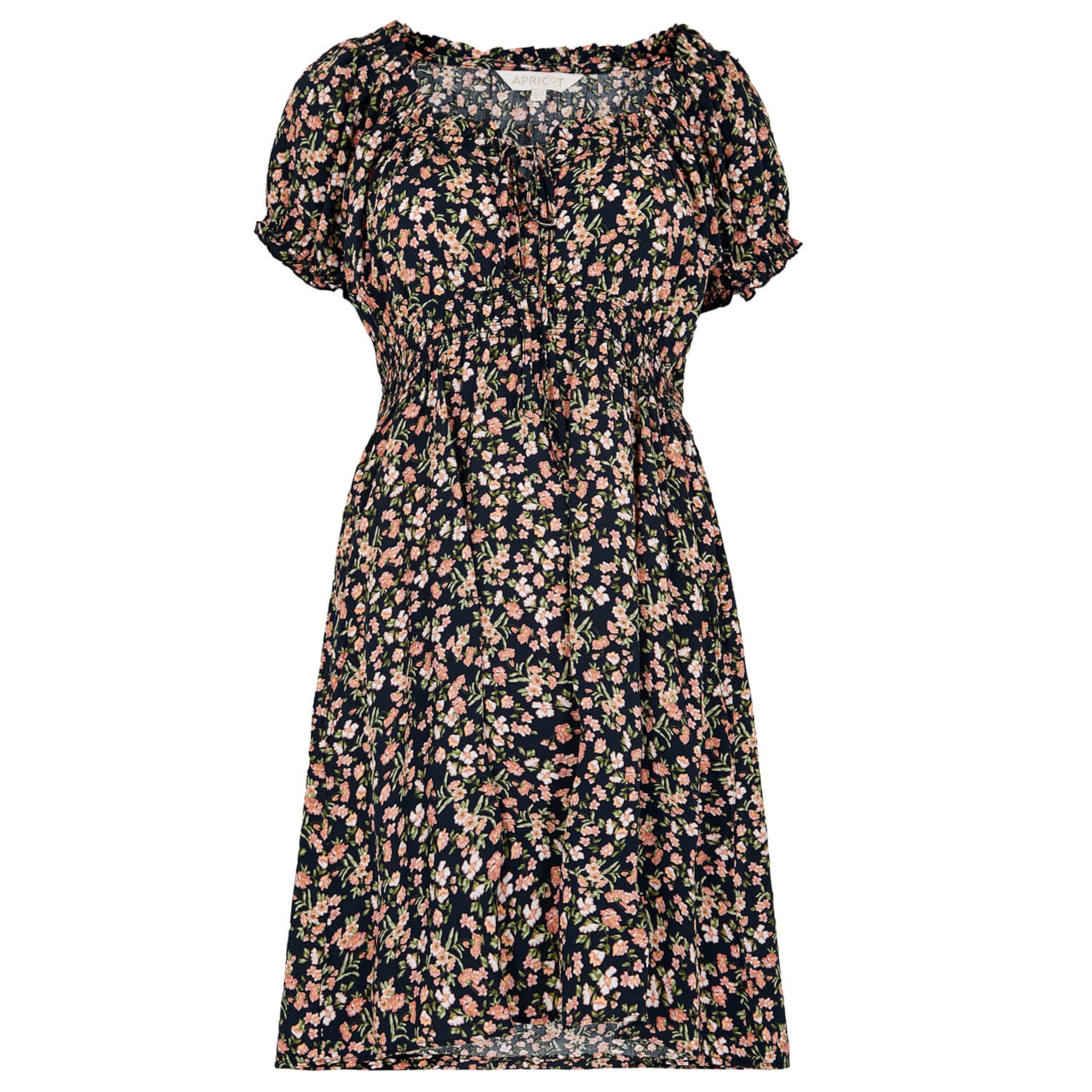 Apricot Jurk in de kleur Navy / Gemengde kleuren, Productweergave