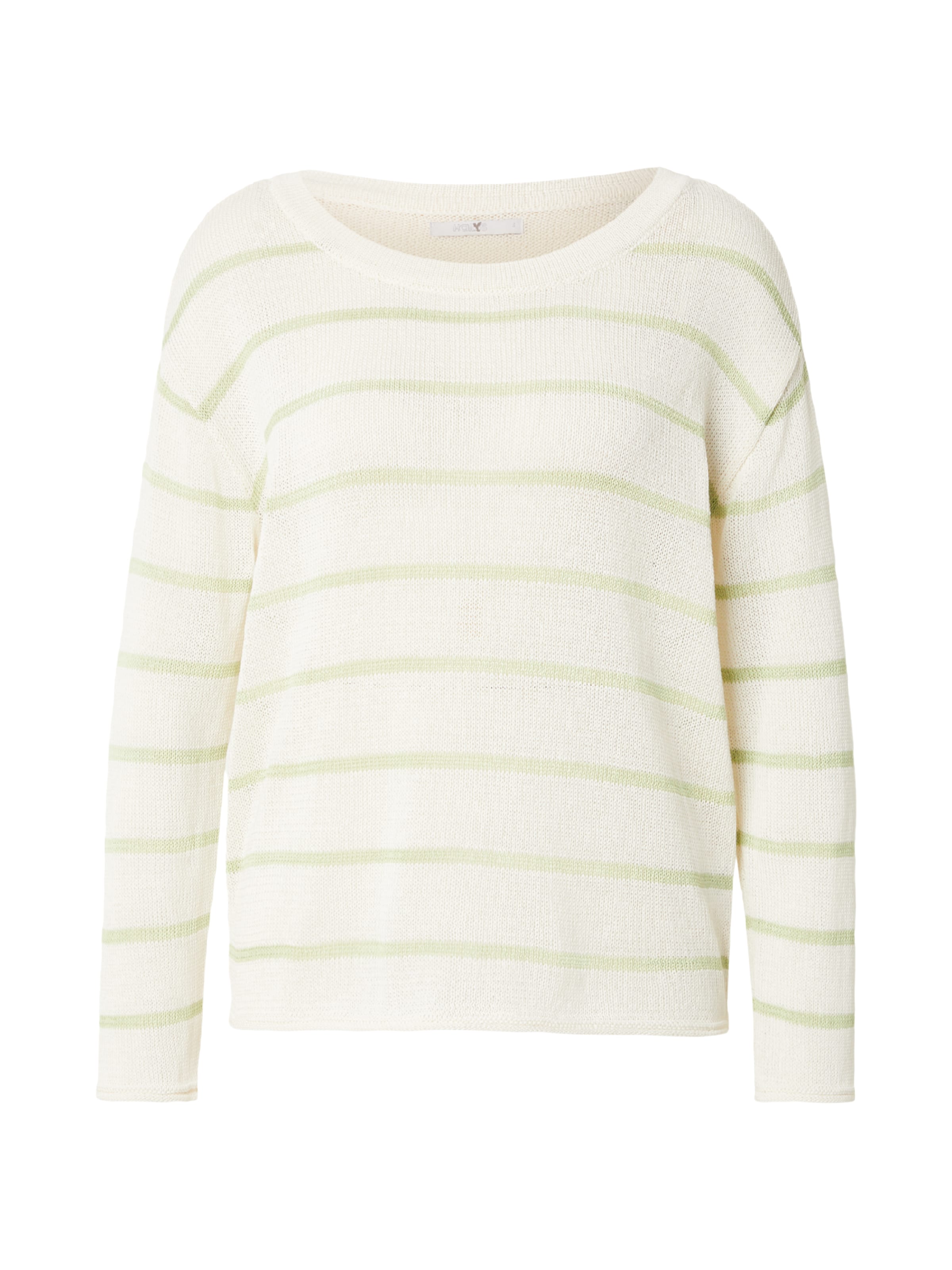 Pulover de la Hailys pe bej: față