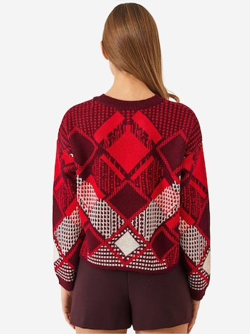 Bianco Lucci Kampsun 'Pullover', värv punane