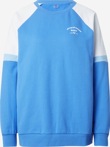 ROXY Athletic Sweatshirt 'ESSENTIAL ENERGY' in Blue: front
