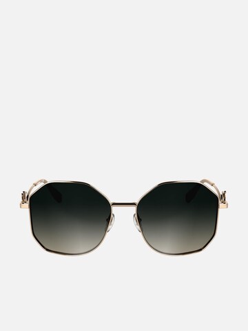 Lunettes de soleil Karl Lagerfeld en or