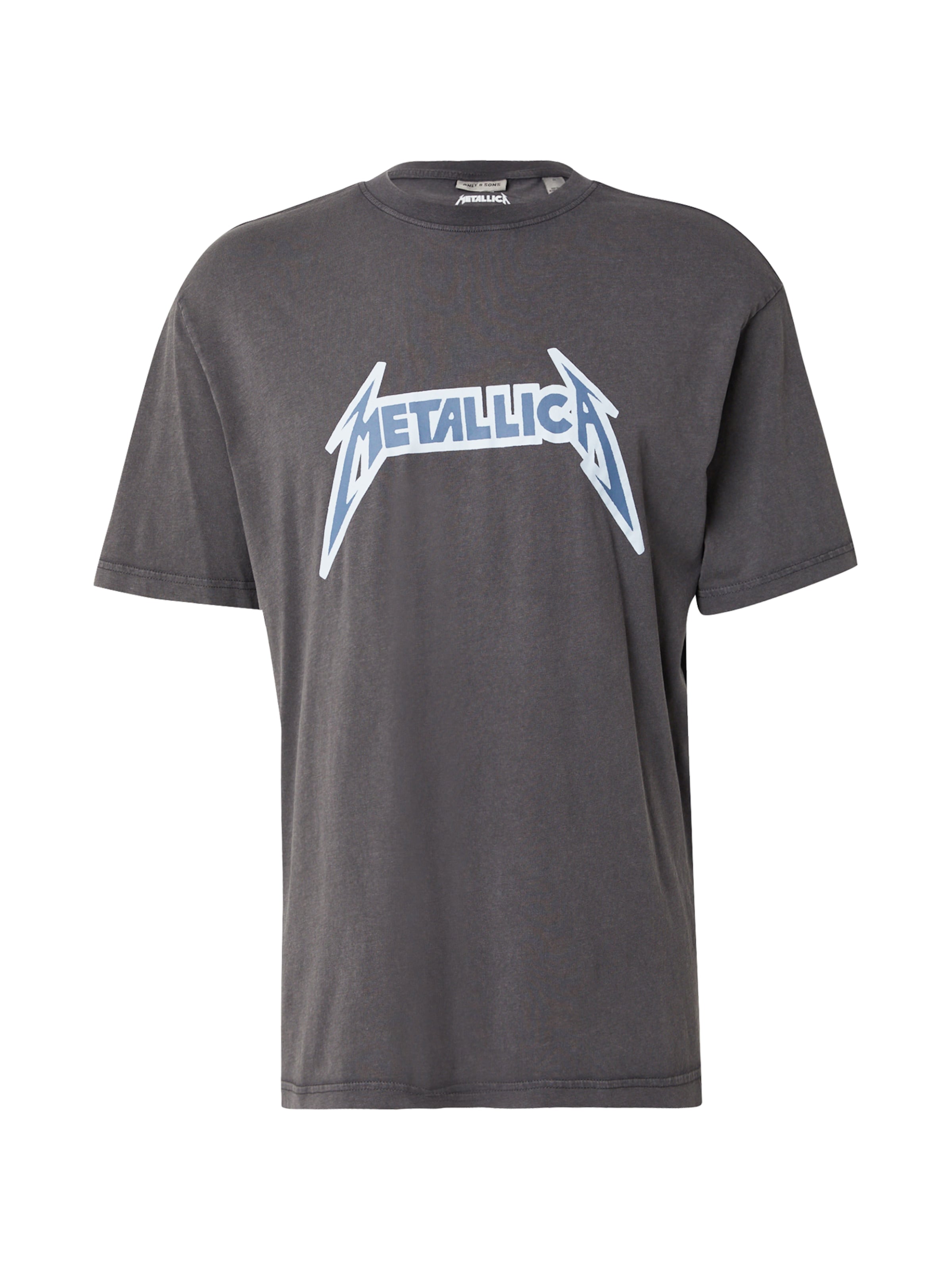 Only & Sons Tričko 'ONSMETALLICA' - Sivá: predná strana
