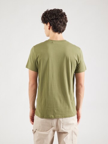 MUSTANG T-Shirt 'Austin' in Grün