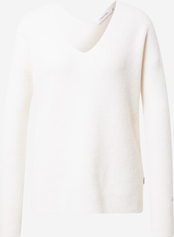 Calvin Klein Pullover in Weiß: front