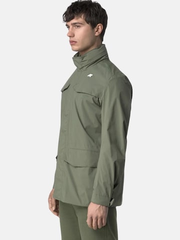 Giacca di mezza stagione 'K-WAY MANUEL STRETCH NYLON JERSEY GIUBBINO' di K-Way in verde