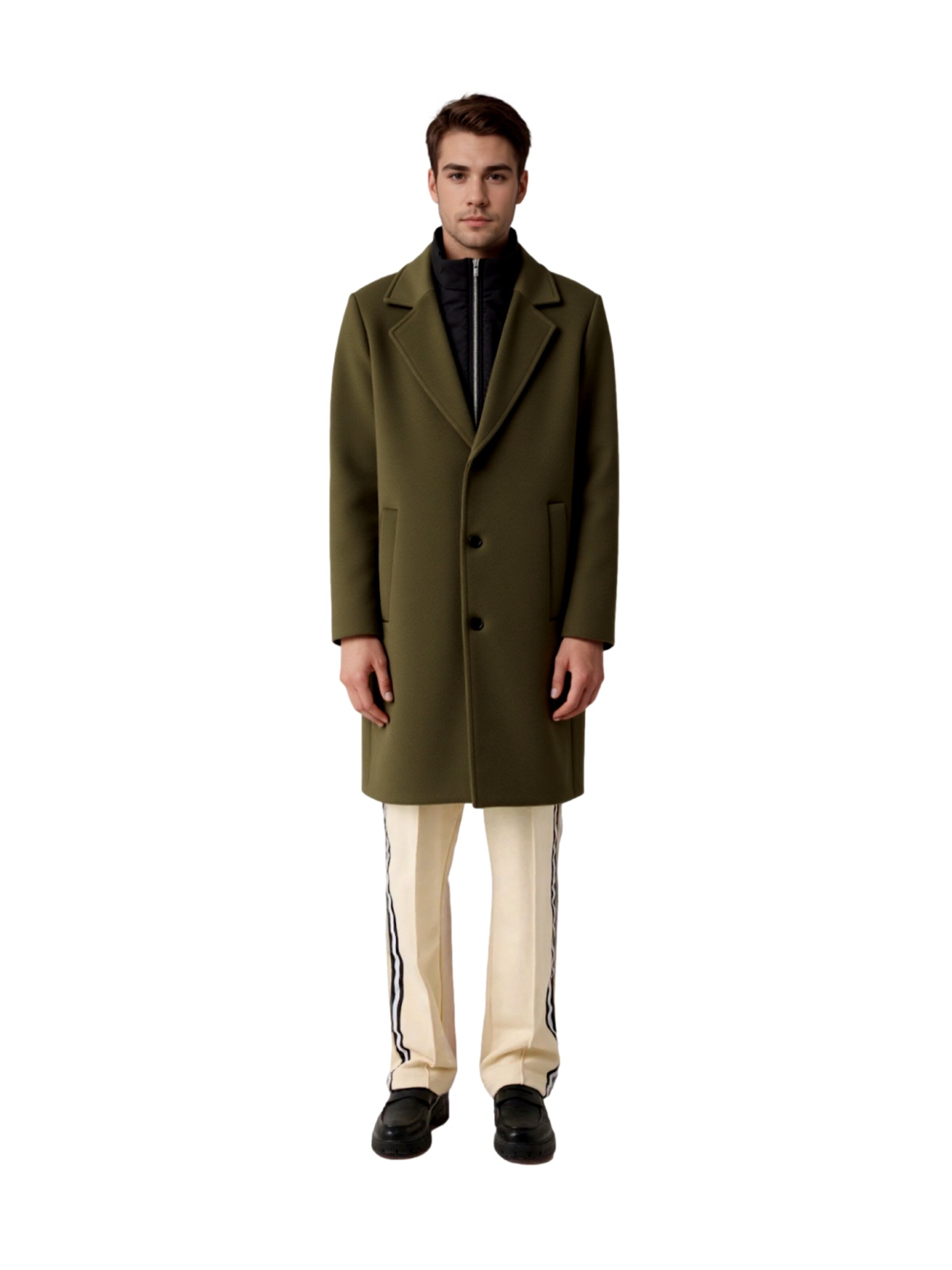 Jack & Jones Premium Between-seasons coat 'JPBBlastanford' in Green