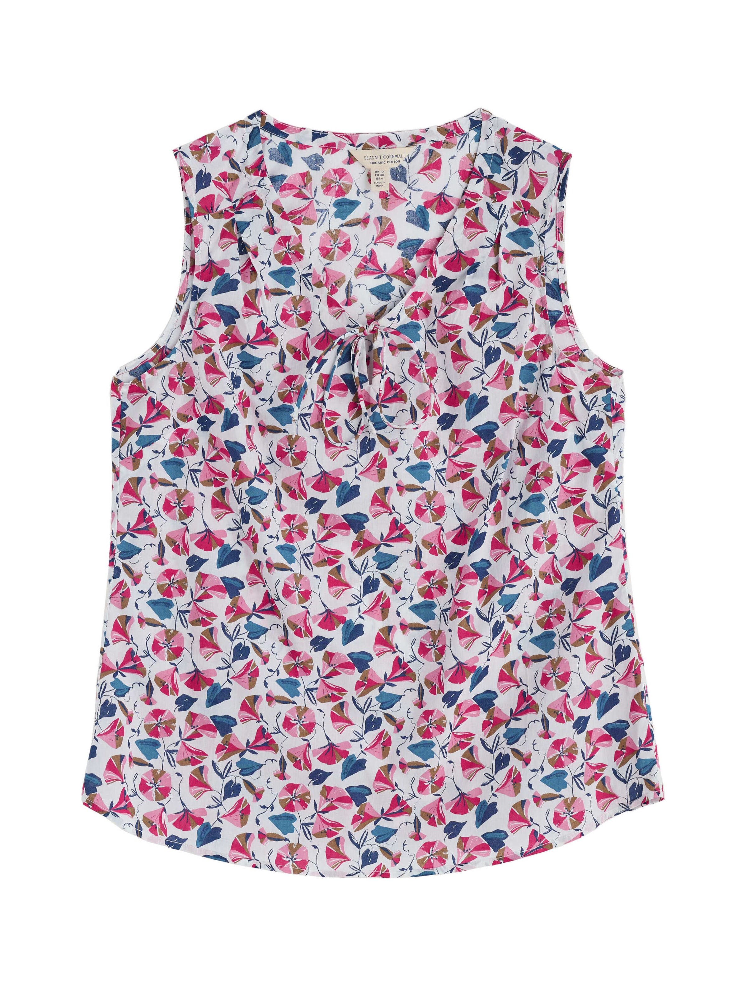 Seasalt Cornwall Top 'Cobbs Well' – pink: přední strana