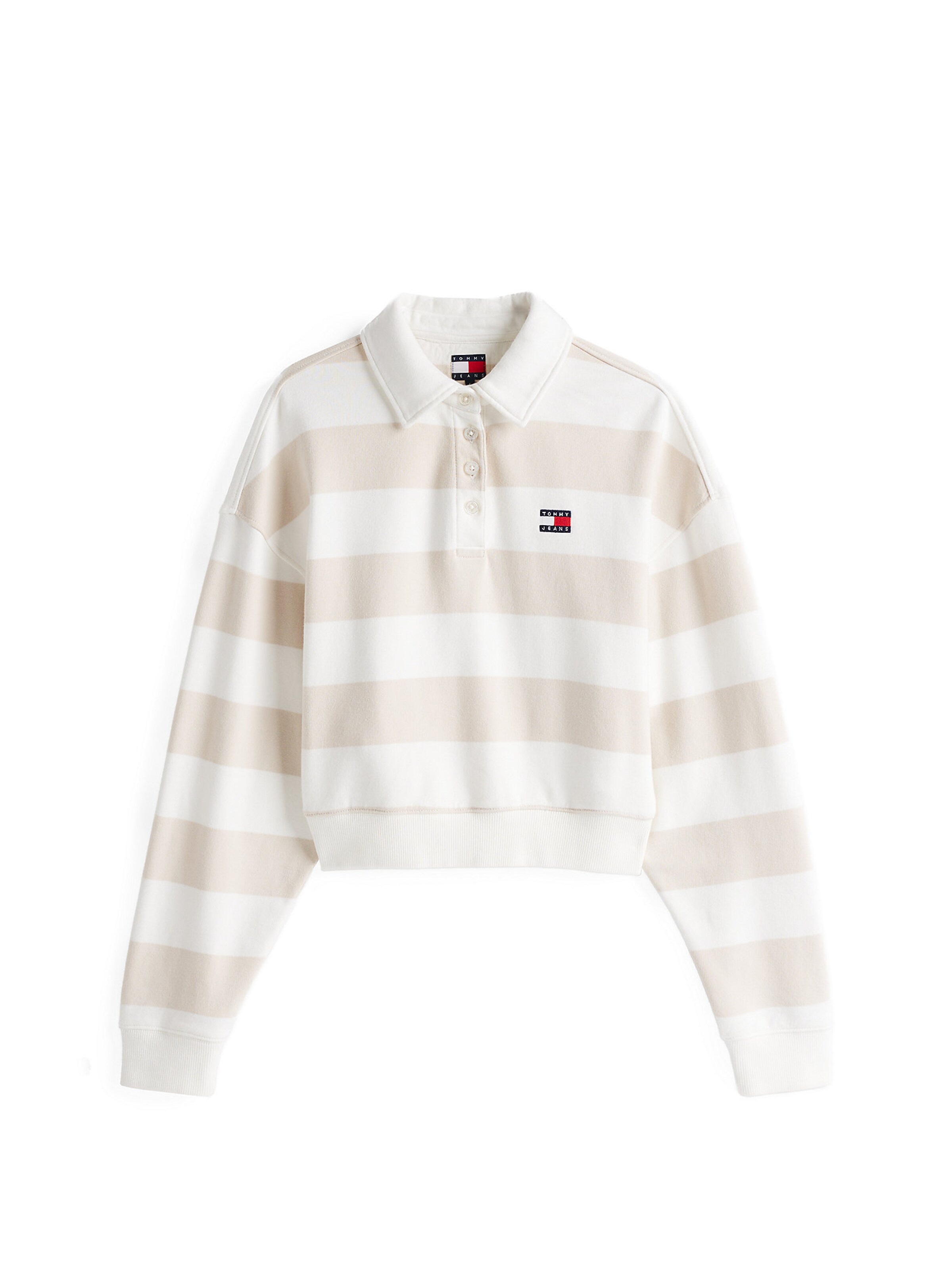 Tommy Jeans Sweatshirt in Beige: Vorderseite