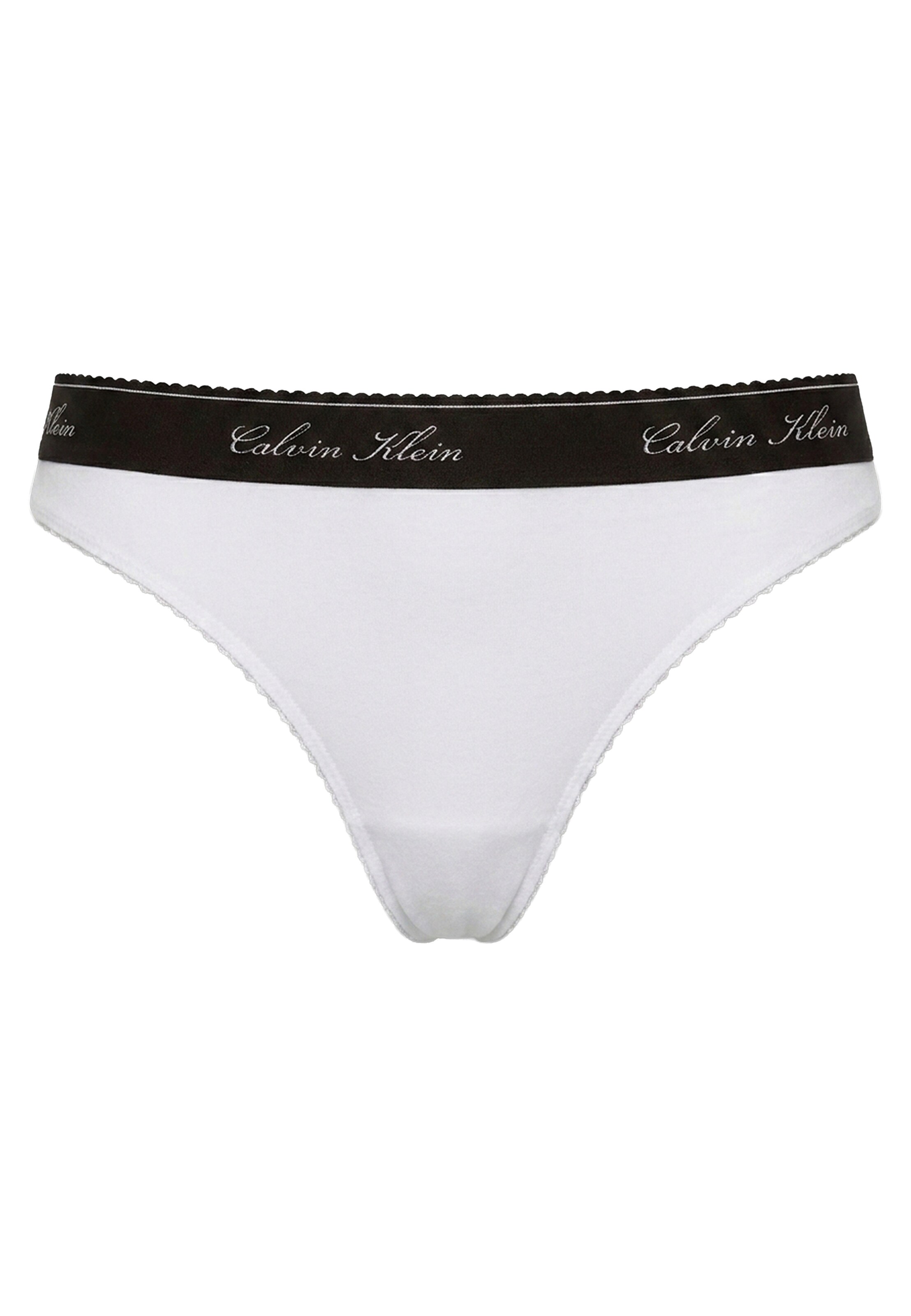 Calvin Klein String in Weiß: Vorderseite