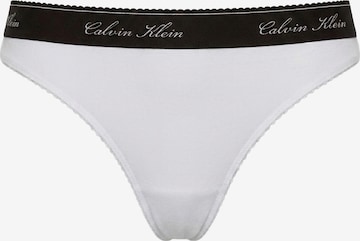 Calvin Klein String in Weiß: Vorderseite