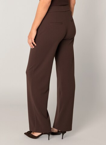 BASE LEVEL Wide leg Pants in Brown