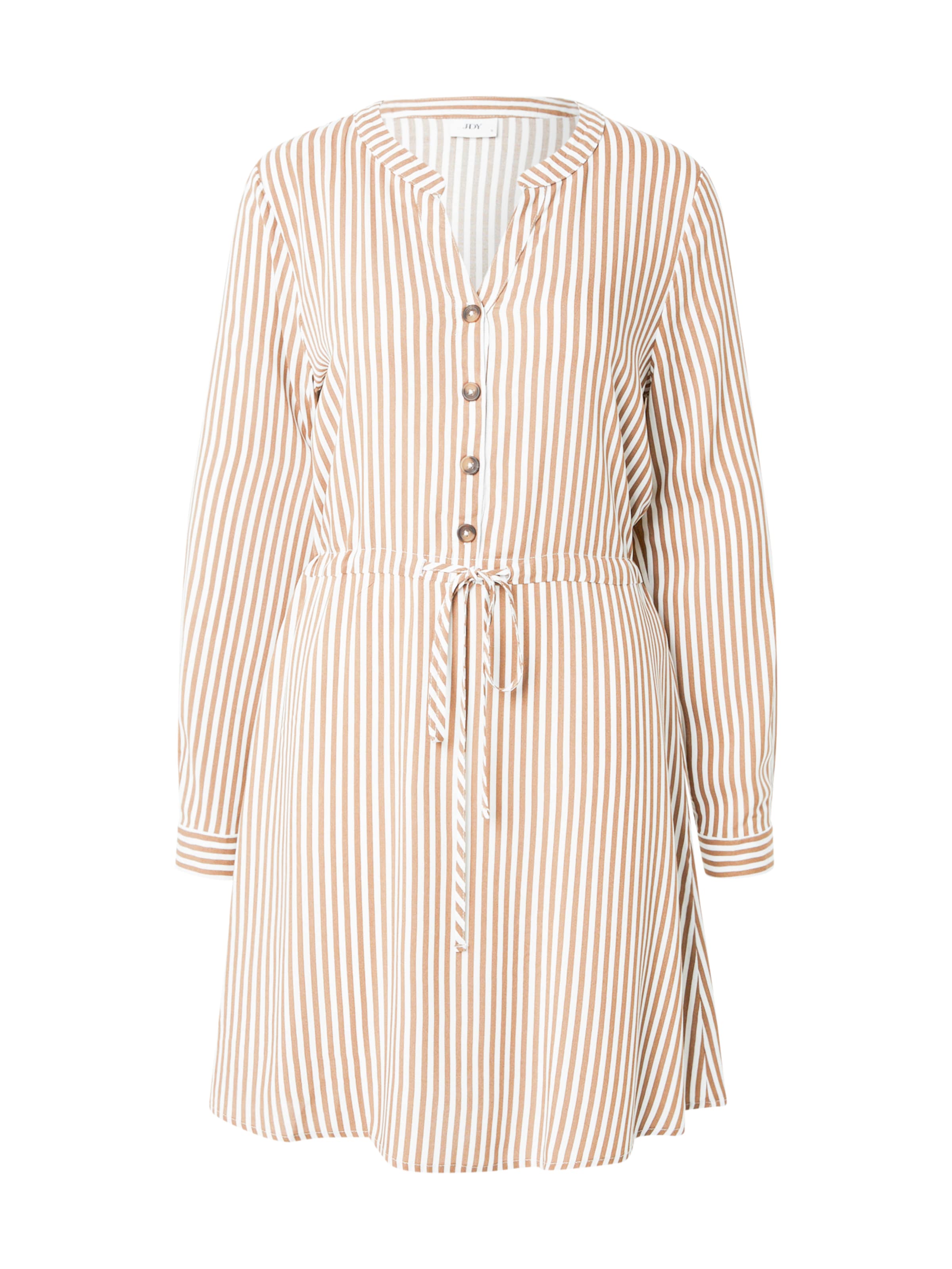 JDY Платье-рубашка 'JDYLaurel' в Коричневый: спереди