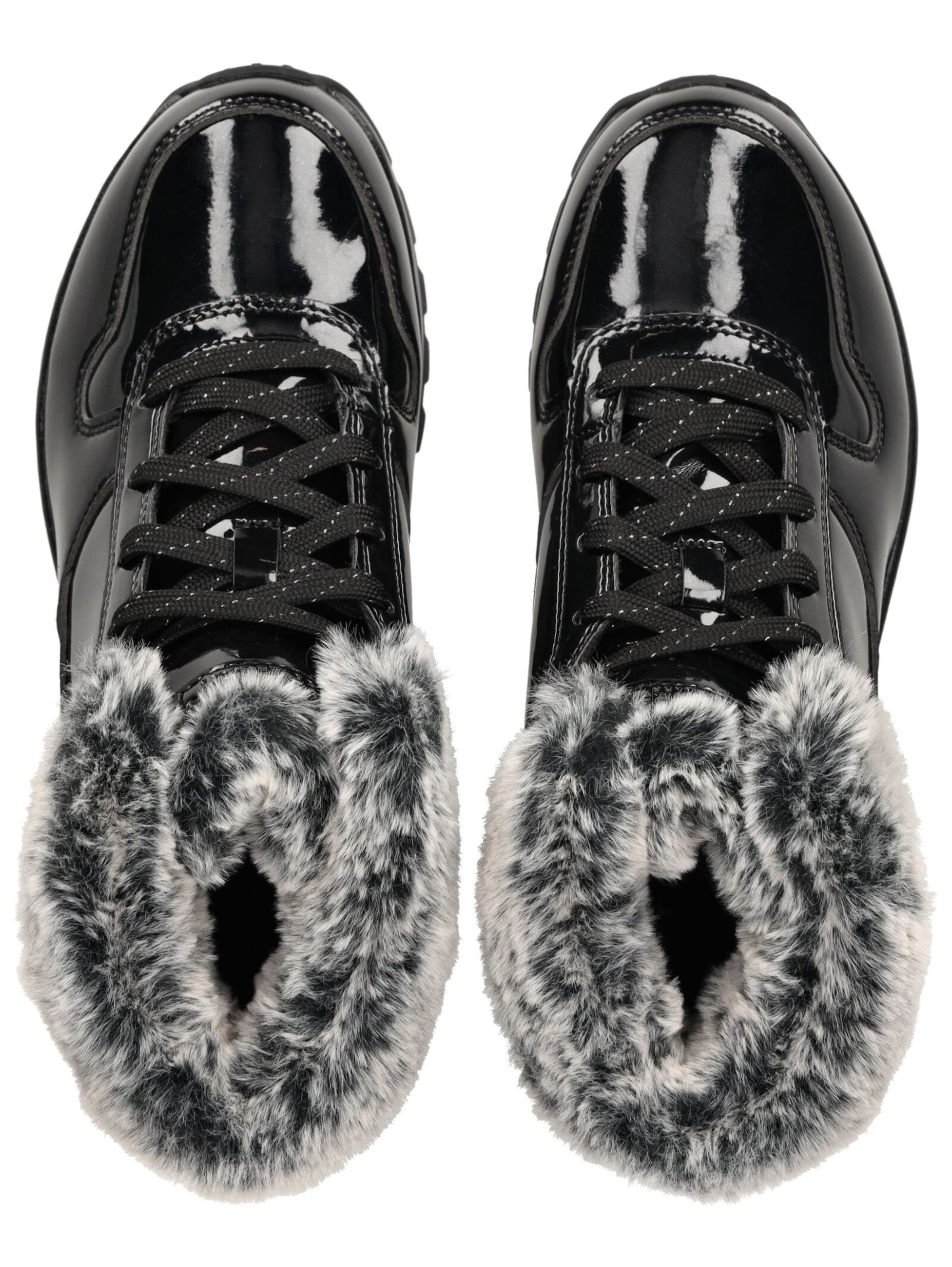 Stivaletto stringato 'Uno' di SKECHERS in nero