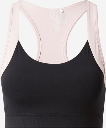 ONLY PLAY Bustier Sport bh 'EMELDA' in Zwart: voorkant