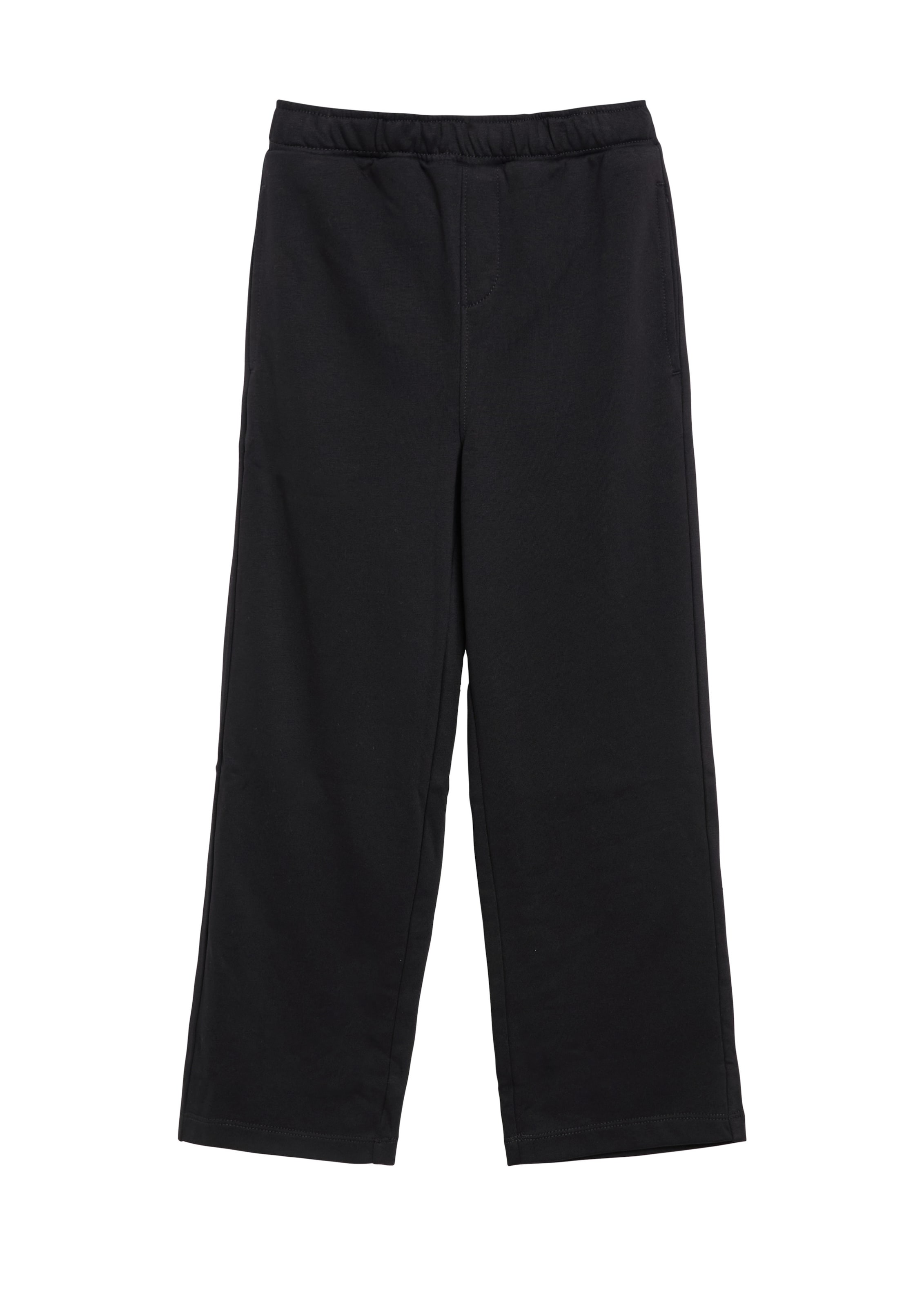 s.Oliver Wide leg Broek in Zwart: voorkant