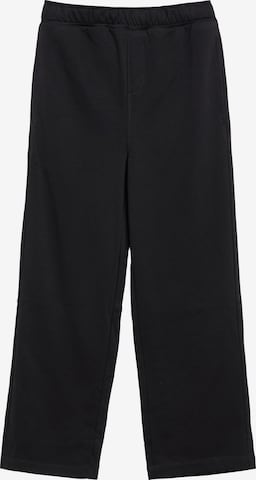 Wide Leg Pantalon s.Oliver en noir : devant
