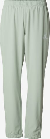 Effilé Pantalon de sport 'Carson' Sergio Tacchini en vert : devant