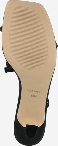 Tongs 'NAILA' Nine West en noir