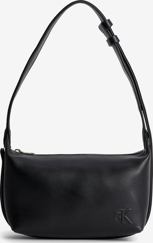 Sac à bandoulière Calvin Klein Jeans en noir : devant