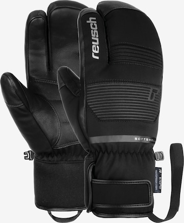 REUSCH 3-Finger Handschuhe 'Andy R-TEX® XT Lobster' in Schwarz: Vorderseite