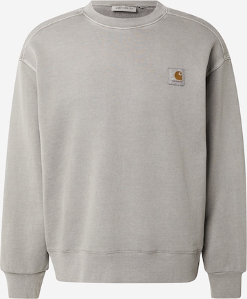 Carhartt WIP Sweatshirt 'Nelson' in Grey: front