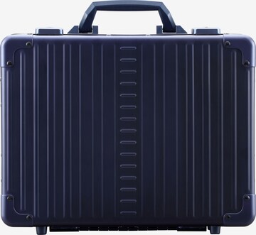 Aleon Attache Aktenkoffer 38 cm Laptopfach in Blau: predná strana