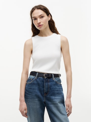 TOMMY HILFIGER - Top em branco: frente