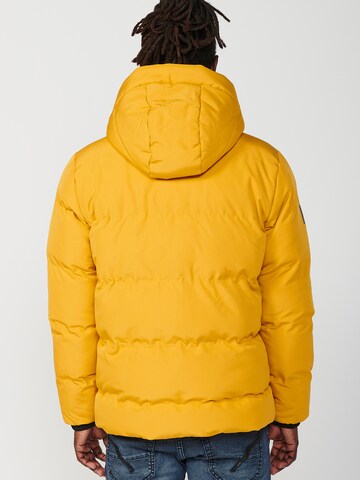 KOROSHI Winter jacket in Yellow