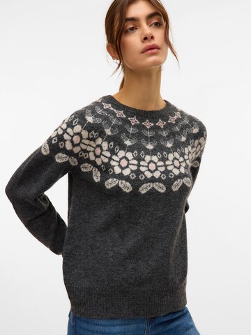VERO MODA - Jersey 'VMSIMONE' en gris