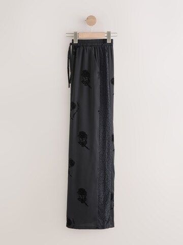 Rockett St George Wide leg Broek in Zwart