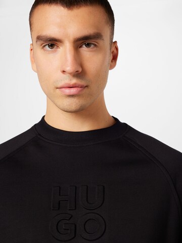 HUGO Sweatshirt 'Dumbkin' in Schwarz