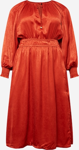 Robe River Island Plus en rouge : devant