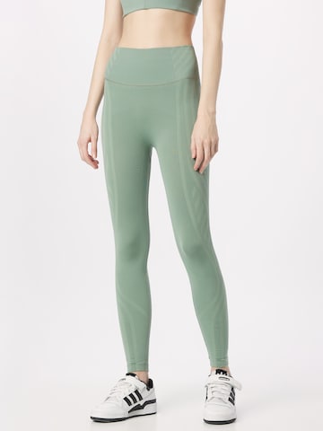 ADIDAS PERFORMANCE Skinny Παντελόνι φόρμας 'Formotion Sculpted' σε πράσινο: μπροστά