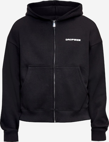 Dropsize Bluza rozpinana w kolorze czarny: przód
