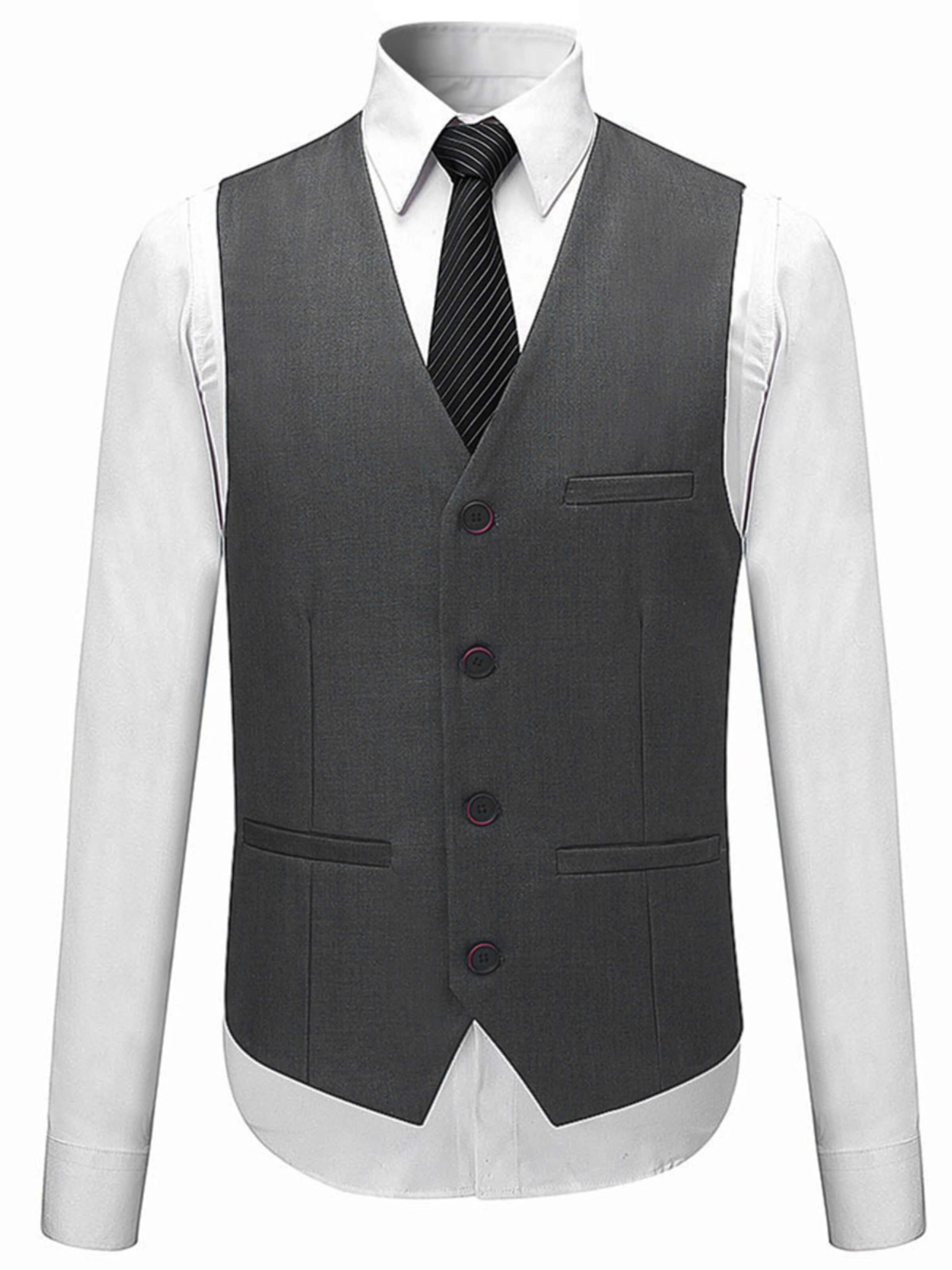 YOUTHUP Slimfit Anzug 'Trio'‌‌‌ in Grau
