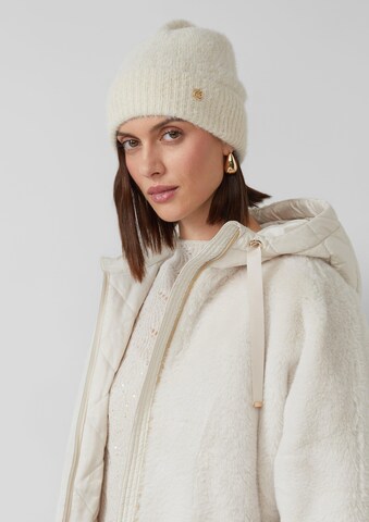 Bonnet s.Oliver BLACK LABEL en beige : devant