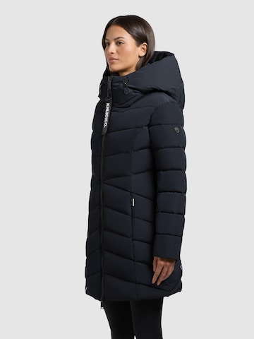 khujo Wintermantel 'Dier' in Blau