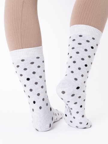 Occulto Socks 'Smilla' in Grey